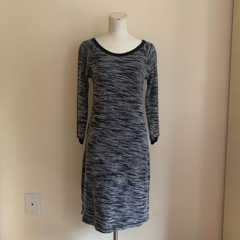 Old Navy - Black and white sweater dress